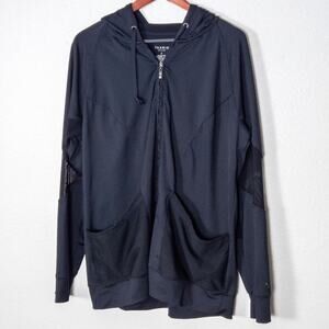 Torrid Active Women's Gray Hoodie Athleisure Utility Size 2XL